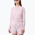 Damen-Laufshirt mit langen Ärmeln Salomon Shakeout Core LS Tee icy pink