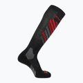 Skisocken Salomon S/Max anthracite/fiery red