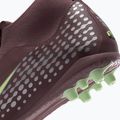 Kinder-Fußballschuhe Nike Zoom Superfly 10 Academy Kylian Mbappe AG plum eclipse/metallic silver 6