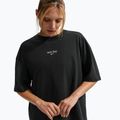 Damen-T-Shirt Nike Dri-Fit black/white/white 4