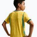 Kinder-Fußballtrikot Nike Brazil 2026/27 Match Home canary/light mint/geode teal 10