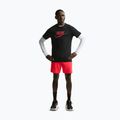 Herren-Laufshirt Nike Dri-Fit Running Black/Team Crimson 2