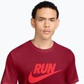 Herren T-Shirt Nike Dri-Fit Running team crimson/light crimson 3
