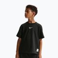 Kinder T-Shirt Nike Pro Dri-Fit black/white