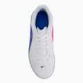 Kinder-Fußballschuhe Nike Tiempo Maestro Club Jr IC white/racer blue/pink blast/black 5