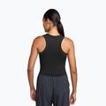 Damen-Tanktop Nike One Fitted Dri-Fit Cropped Tank thunder black/white 2