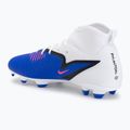 Herren Fußballschuhe Nike Phantom 6 High Club FG/MG Racer Blue/White/Pink Blast 3