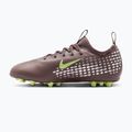 Kinder-Fußballschuhe Nike Zoom Vapor 16 Academy Kylian Mbappe Jr AG plum eclipse/metallic silver 2