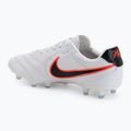 Herren-Fußballschuhe Nike Tiempo Ligera Pro FG white/bright crimson/black 3
