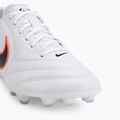 Herren-Fußballschuhe Nike Tiempo Ligera Pro FG white/bright crimson/black 7