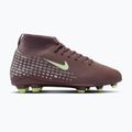 Kinder-Fußballschuhe Nike Mercurial Superfly 10 Club "Kylian Mbappé" Jr FG/MG plum eclipse/metallic silver