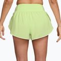 Damen-Laufshorts Nike Tempo Swoosh Dri-Fit Mid-Rise Brief-Lined light lemon twist/white 2