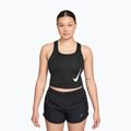 Damen-Laufshirt Nike Swoosh Run Dri-Fit black/white