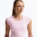 Damen-Laufshirt Nike Swoosh Run Dri-Fit pink foam/photon dust/white 4