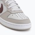 Kinderschuhe Nike Court Borough Low Essential+ vast grey/moon particle/white/tattoo 7
