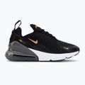 Kinder Sneaker Nike Air Max 270 black/laser orange/metallic copper 2