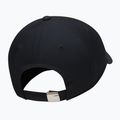 Basecap Nike Dri-Fit Club Unstructured Metal Swoosh 2026 black/metallic silver 2