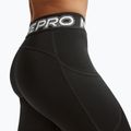 Damen-Leggings Nike Pro Mid-Rise 7/8 black/white/white 5