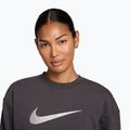 Damen Trainingspullover Nike Pro Dri-Fit Crew Neck thunder grey/metallic silver/white 3