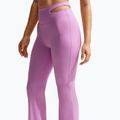 Damen-Trainingshose Nike Zenvy High-Waisted Flared light magenta/white 5