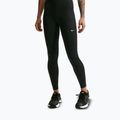 Damen-Leggings Nike One Seamless Front High-Waisted black/white