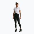 Damen-Leggings Nike One Seamless Front High-Waisted black/white 2
