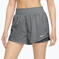 Damen-Shorts Nike One Dri-Fit High-Waisted 3" 2In1 smoke grey/heather/white