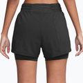 Damen-Shorts Nike One Dri-Fit High-Waisted 3" 2In1 black/white 2