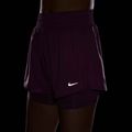 Damen-Shorts Nike One Dri-Fit High-Waisted 3" 2In1 light magenta/white 5