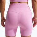 Damen-Shorts Nike Zenvy High Waisted Biker 5" light magenta/white 6