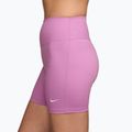 Damen-Shorts Nike One High-Waisted Biker 5" light magenta/white 3
