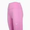 Damen Trainingsleggings Nike One High-Waisted 7/8 light magenta/white 3