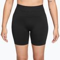 Damen-Biker-Shorts Nike Pro Seamless High-Waisted Biker 5" black