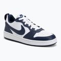 Kinder Sneaker Nike Court Borough Low Next Bloom white/white/midnight navy