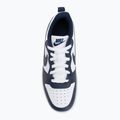 Kinder Sneaker Nike Court Borough Low Next Bloom white/white/midnight navy 5