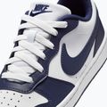 Kinder Sneaker Nike Court Borough Low Next Bloom white/white/midnight navy 8