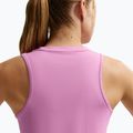 Damen-Trainingsshirt Nike One Classic Dri-Fit light magenta/white 6