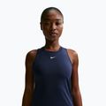 Damen-Trainingsshirt Nike One Classic Dri-Fit midnight navy/white 4