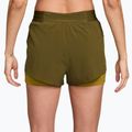 Damen-Laufshorts Nike Swift Mid-Rise 2in1 Olive Flak/Peat Moss 2