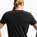 Damen-T-Shirt Nike One Classic Twist Dri-Fit black/white 6