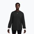 Damen Trainings-Longsleeve Nike One Relaxed Dri-Fit black/white
