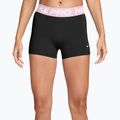 Damen-Shorts Nike Pro Mid-Rise Biker 3" black/pink foam/white