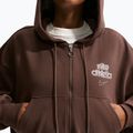 Damen-Hoodie Nike Phoenix Full-Zip Hoodie light chocolate 4