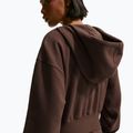 Damen-Hoodie Nike Phoenix Full-Zip Hoodie light chocolate 5