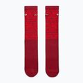Socken Nike Everyday Plus Cushioned Crew team crimson/metallic silver 2