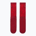 Socken Nike Everyday Plus Cushioned Crew team crimson/metallic silver 3