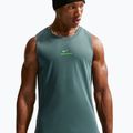 Trainings-T-Shirt Herren Nike Pro Training Dri-Fit mineral slate/green strike 4
