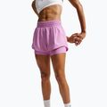 Damen-Laufshorts Nike One Dri-FIT 2IN1 light magenta/white