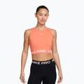 Damentrainingstop Nike Pro Dri-Fit crimson bliss/white