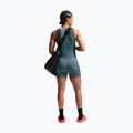 Damen-Trainingsshirt Nike Pro Dri-Fit mineral slate/faded spruce/white 3